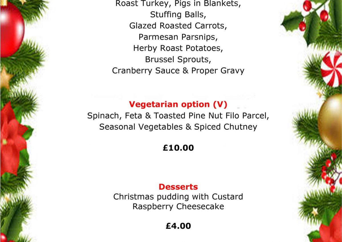 Two-course Christmas lunch at Multiflight Café just £14