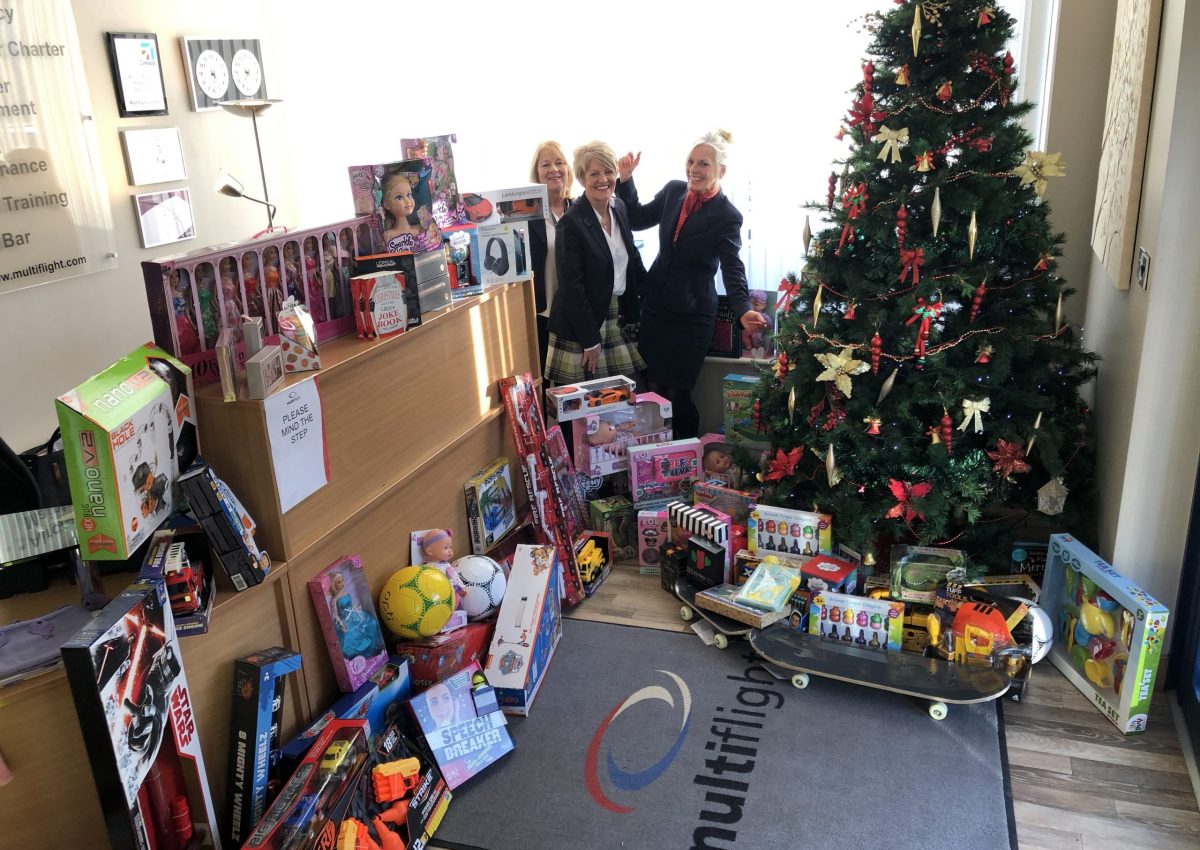 Fantastic support from Multiflight staff for Mission Christmas 2019!