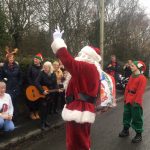 Multiflight helicopter flies in Santa for children’s hospice Christmas surprise